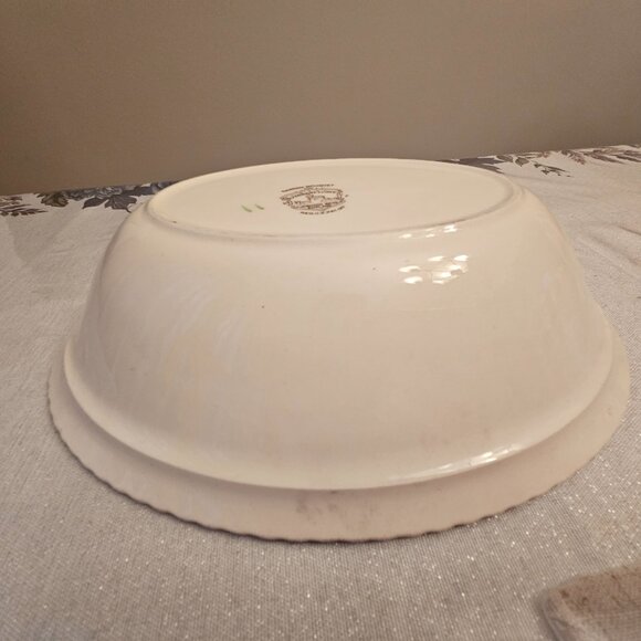 Vintage Windsor Ware Garden Bouquet Johnson Bros. Vegetable Bowl - Picture 4 of 11